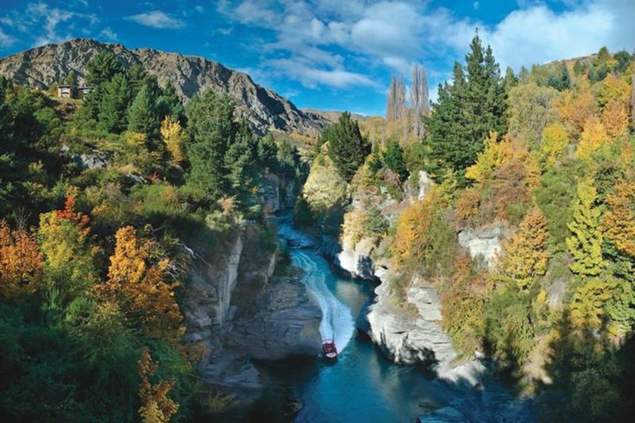 Shotover River Extreme Jet Boat Ride a Queenstown