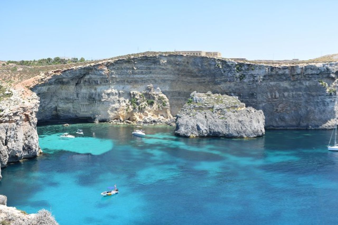 Da Sliema: Laguna Blu di Comino, Laguna di Cristallo e Grotte Marine — 7