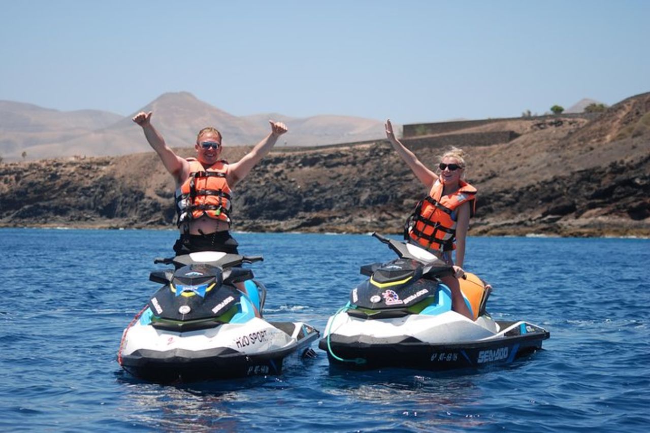 40 minuti di moto d'acqua a Playa Quemada Lanzarote — 5