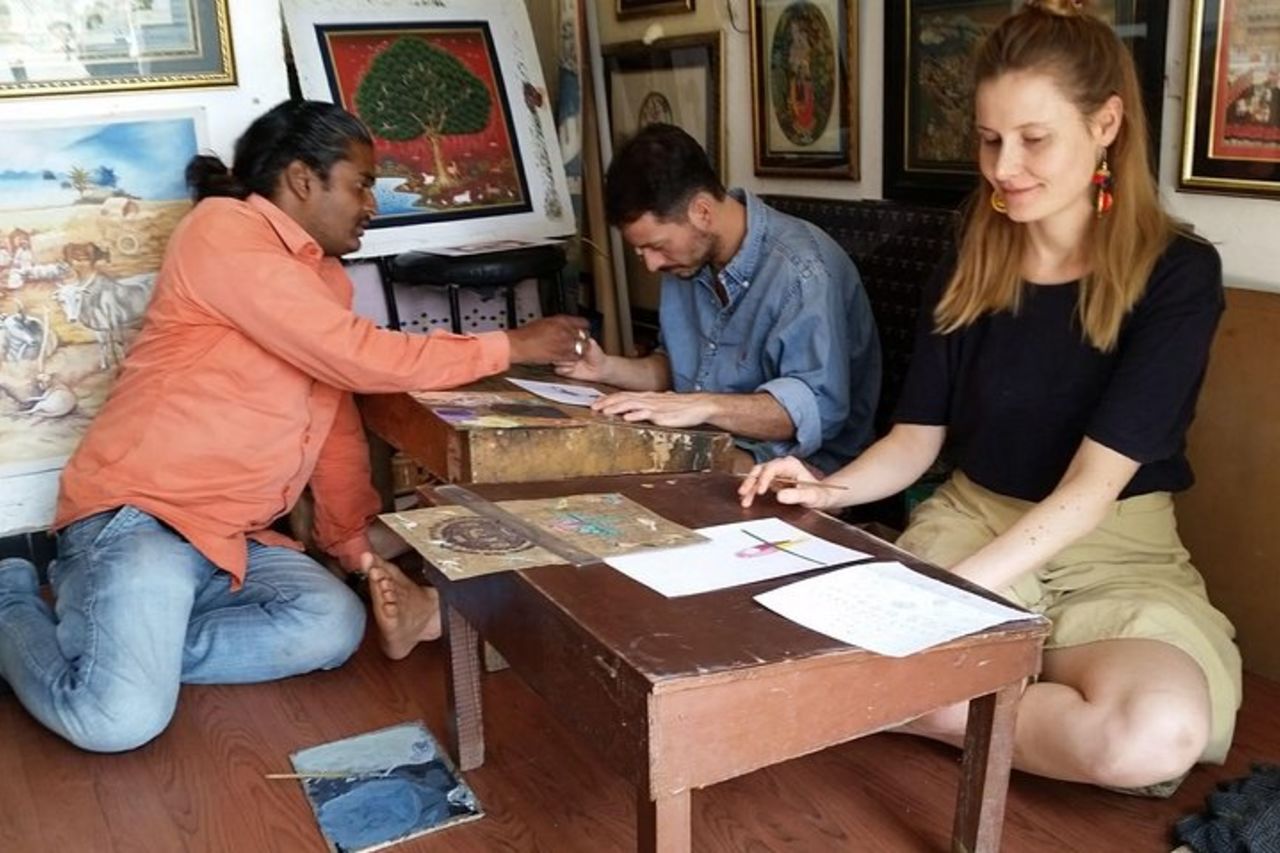 Lezione di pittura tradizionale in miniatura presso Pacific Art — 6