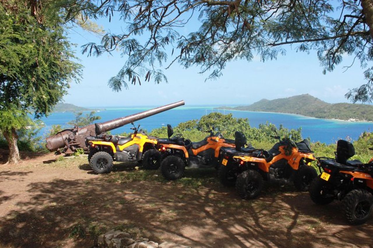 Giro dell'isola e fuga sulle montagne Bora Bora in Quad / ATV — 8