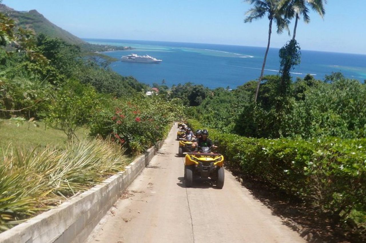Escursione Grand Tour in Quad a Moorea (monoposto o biposto) — 5