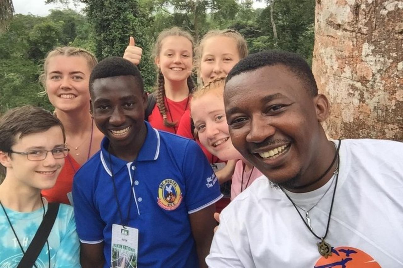 Tour privato di Cape Coast/Elmina Slave Dungeon e Canopy Walkway — 5