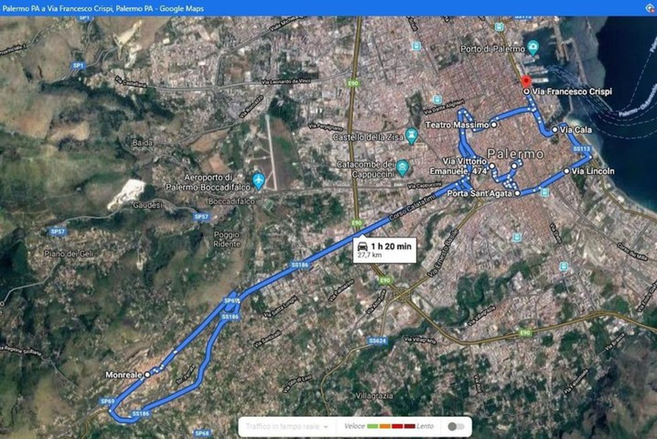 Palermo e Mondello: giro turistico della Fiat 500 d'epoca — 8