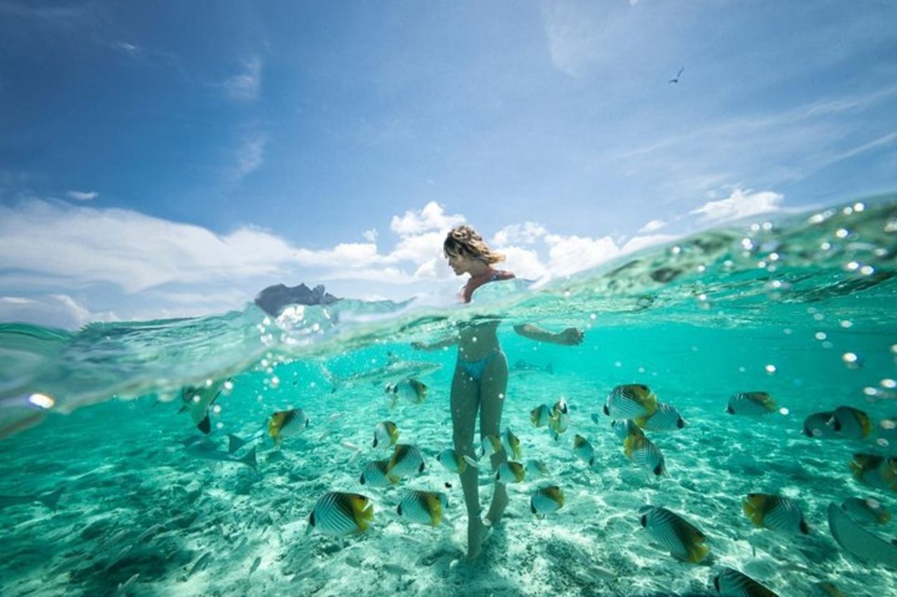 Bora Bora Jet Ski Tour, & Eco Shark / Ray Snorkel Cruise — 9