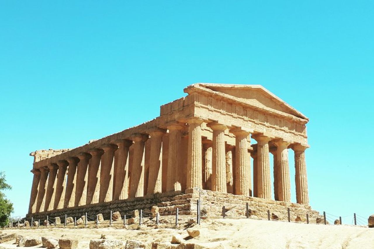 Piazza Armerina - Agrigento, Valle dei Templi - Scala dei Turchi da Taormina