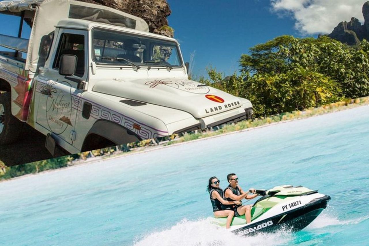 Tour in 4WD di Bora Bora con pranzo alla Lucky House & Jet Ski Tour — 2