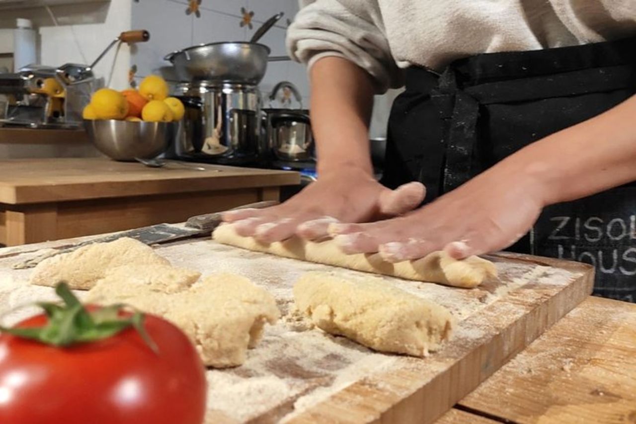 Lezione di cucina vegetariana siciliana privata in una fattoria a Noto — 7