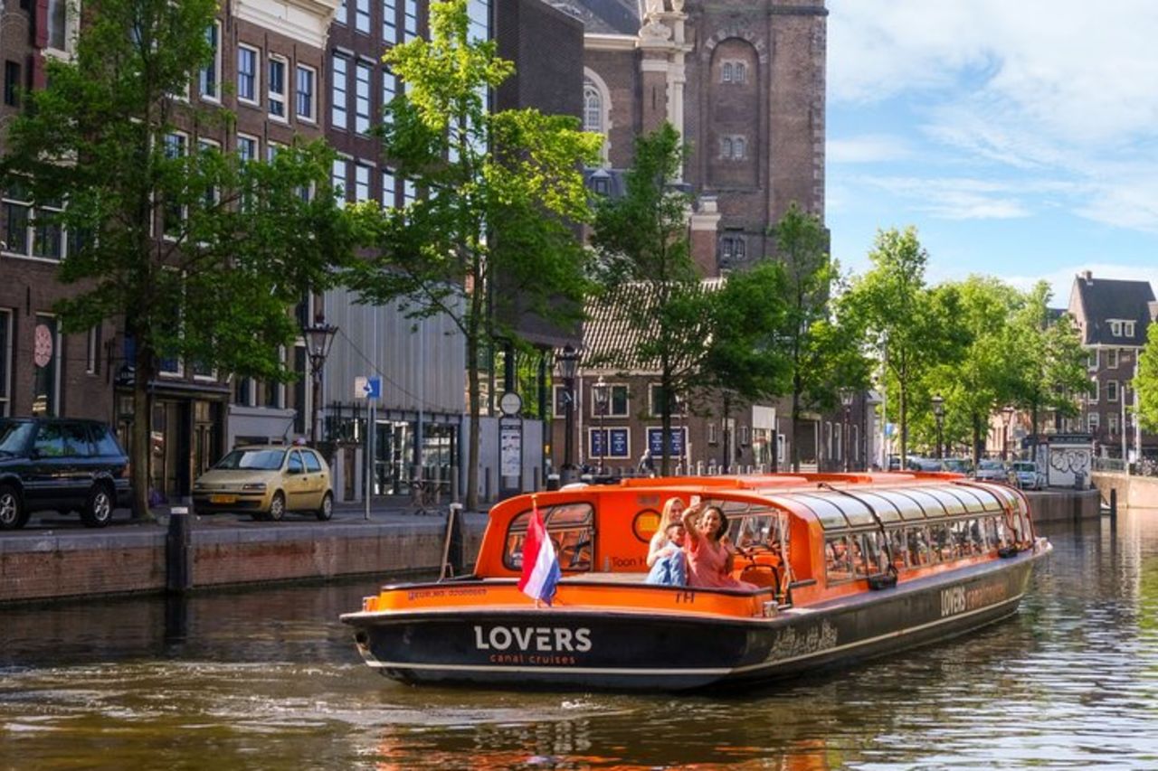 Crociera sul Canale di Amsterdam con Audio Guida