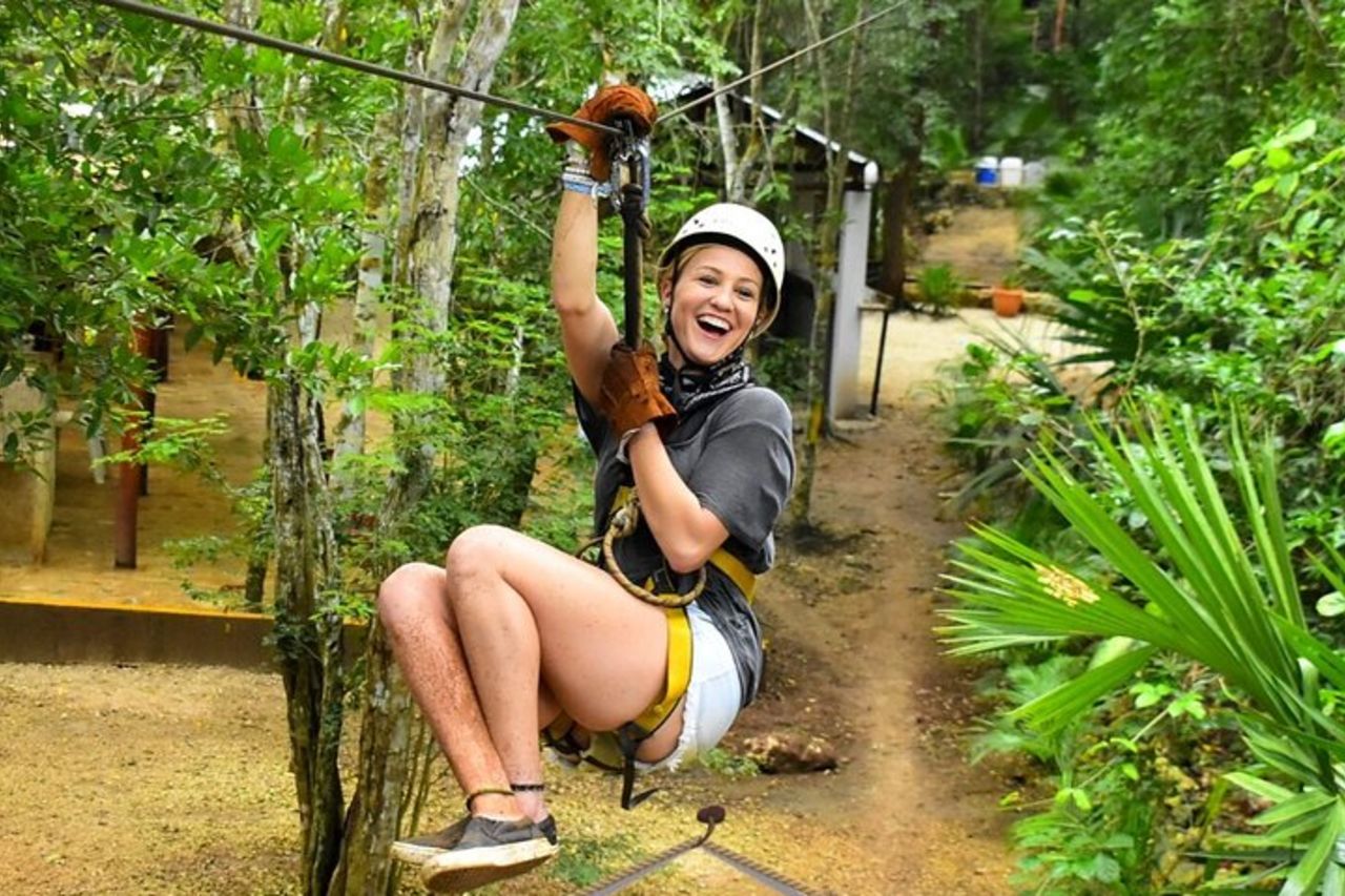 Tour adrenalinico con ATV, Zipline e Cenote da Cancun — 3