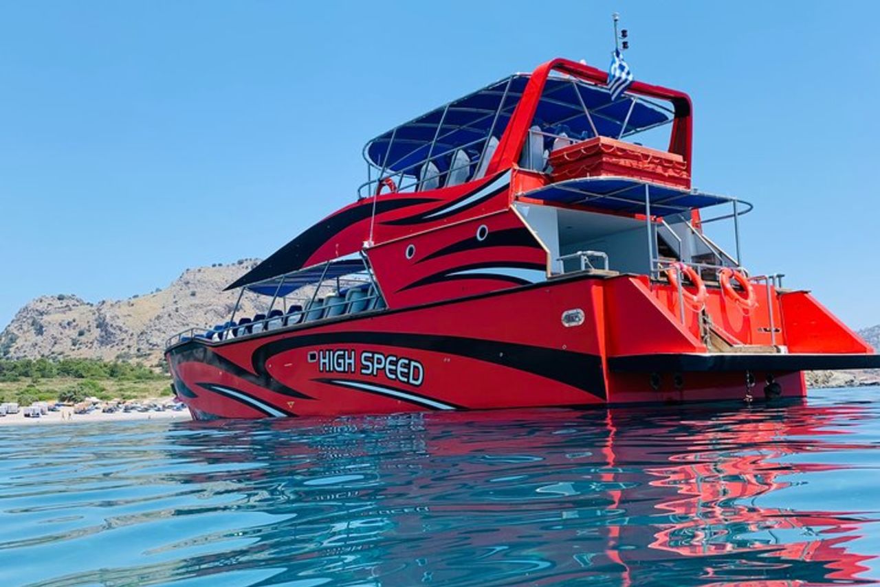 Fast Boat To Symi con sosta per il bagno a St George's Bay! (Solo 1 ora di viaggio) — 4