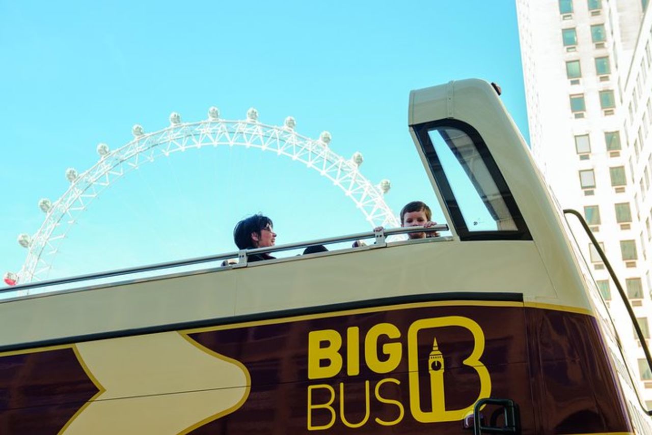 Tour Hop-On Hop-Off del Big Bus di Londra con crociera fluviale opzionale — 7