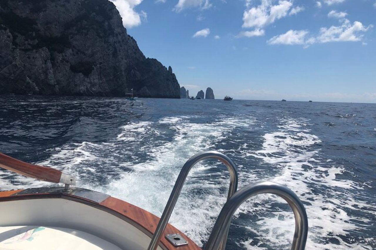 Capri Private Boat Tour from Capri (3 Hours) with Blue Grotto — 8