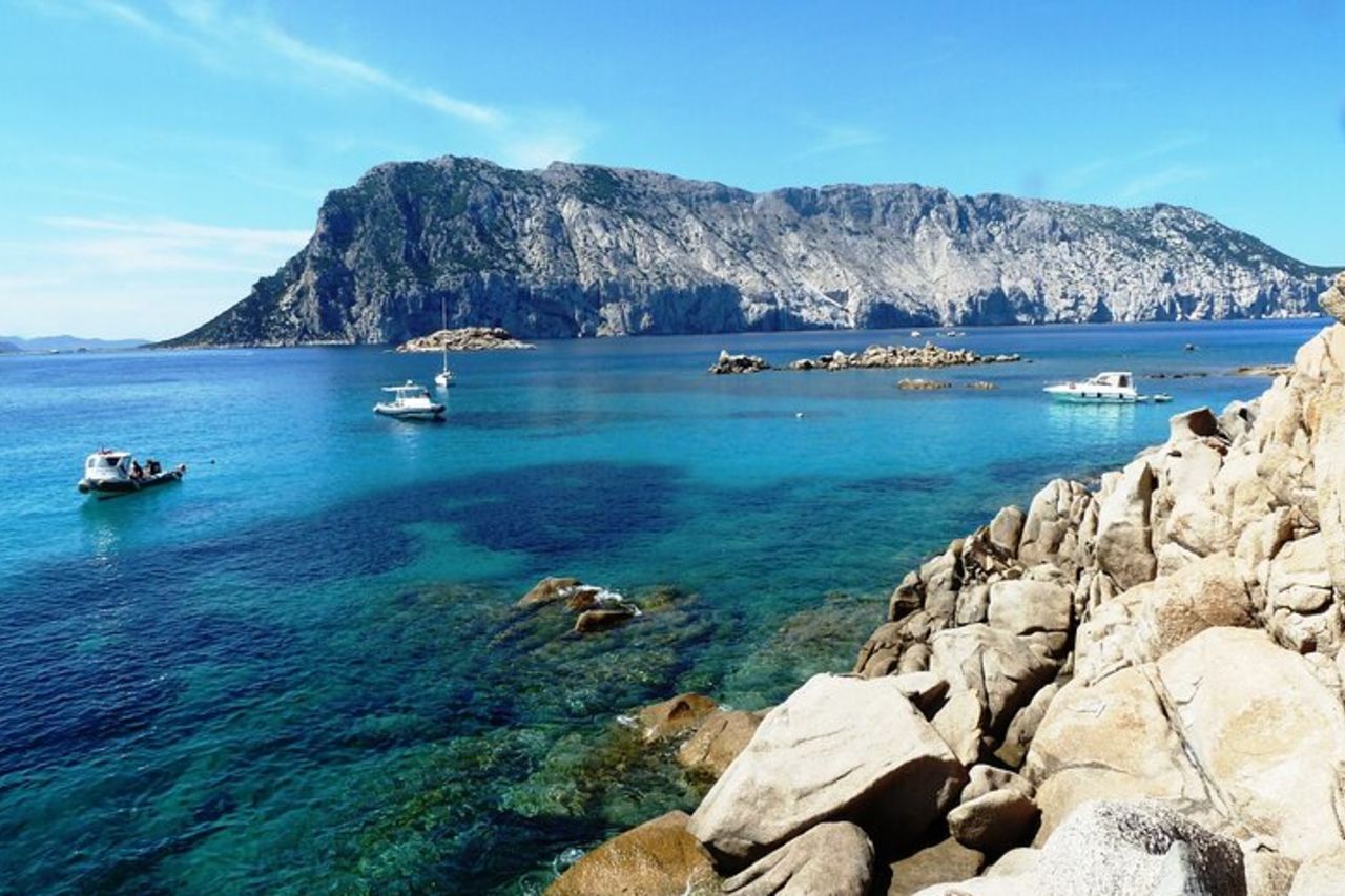 Tour in gommone per esplorare l' Area Marina Protetta di Tavolara