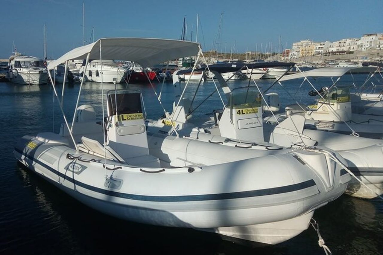 Desirèe: Noleggio gommoni Vieste / Rent boat Vieste