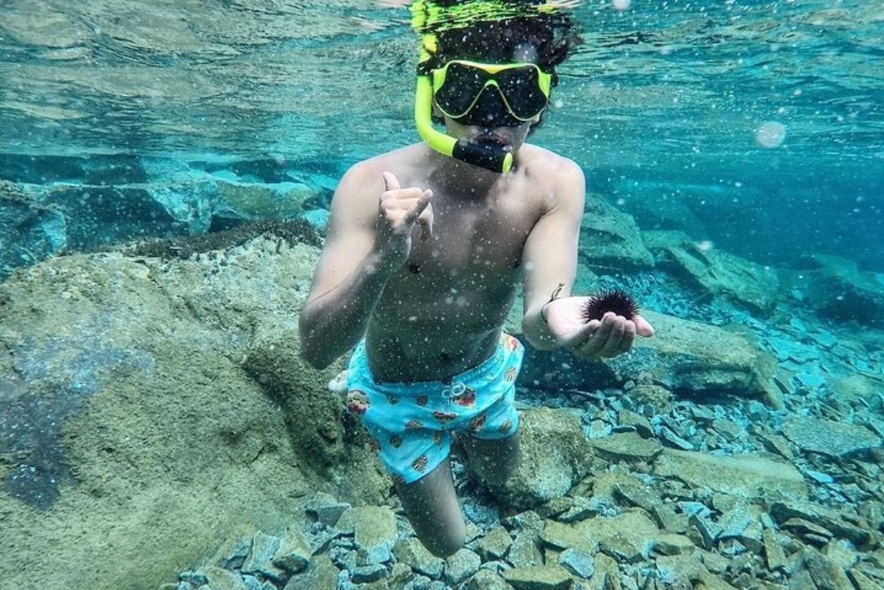 Crociera tradizionale al tramonto sulla Caldera di Santorini con pasto e bevande — 8