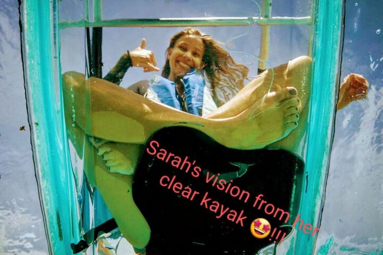 Escursione ecoguidata alla laguna di Moorea in kayak trasparente 1/2 giornata mattina — 7