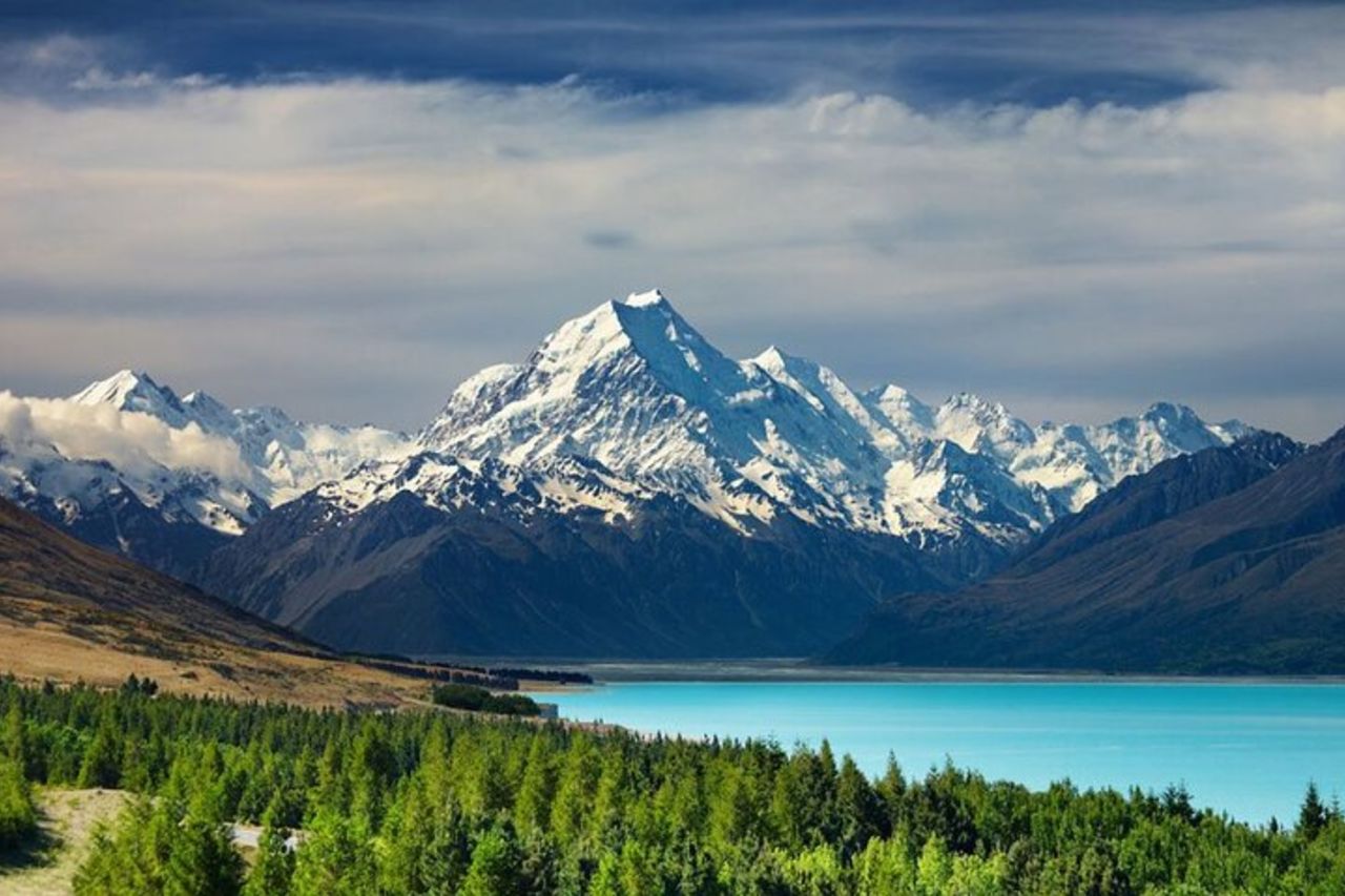 Tour di un giorno di Mt Cook e Tekapo da Christchurch (pranzo incluso)