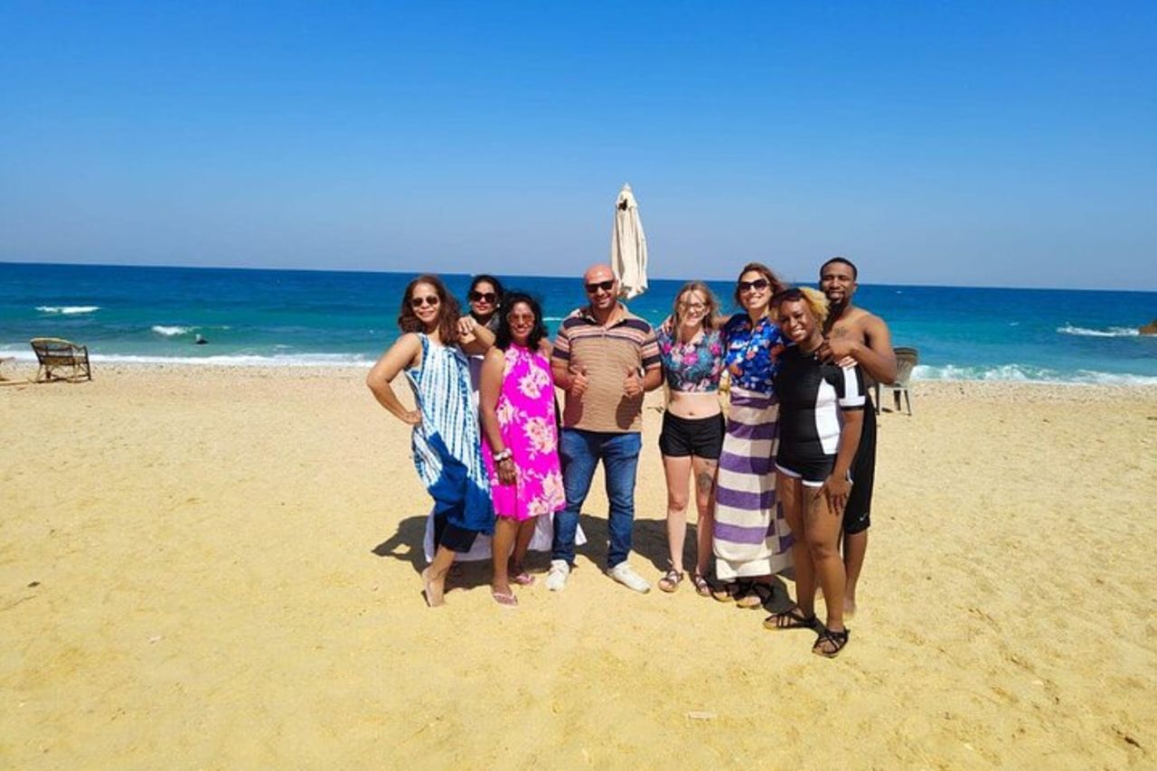 Uso giornaliero per Mar Rosso ain EL Sokhna Beach dal Cairo o dall'hotel Giza — 9