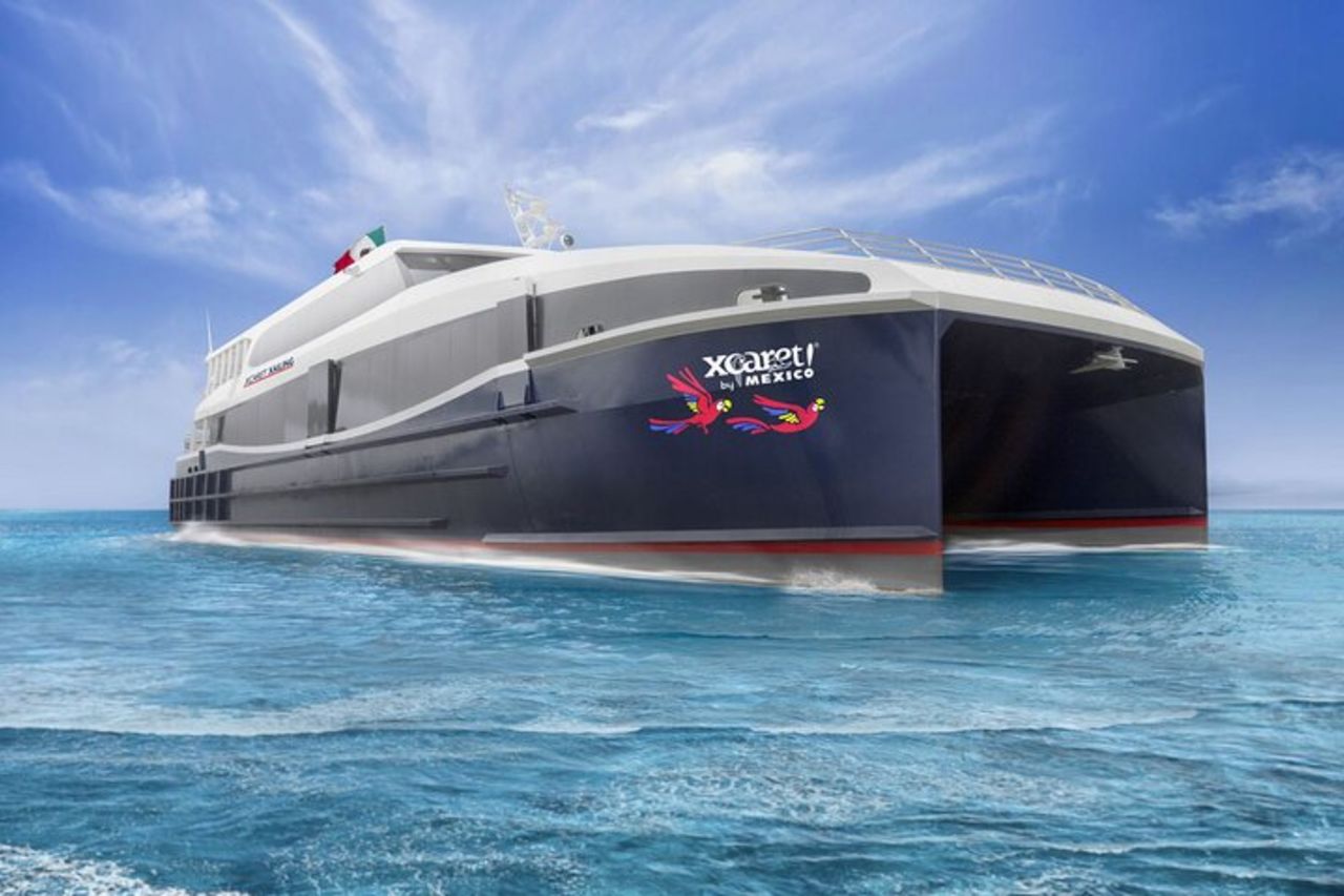 Da Cancun a Isla Mujeres TRAGHETTO di lusso di Xcaret — 2