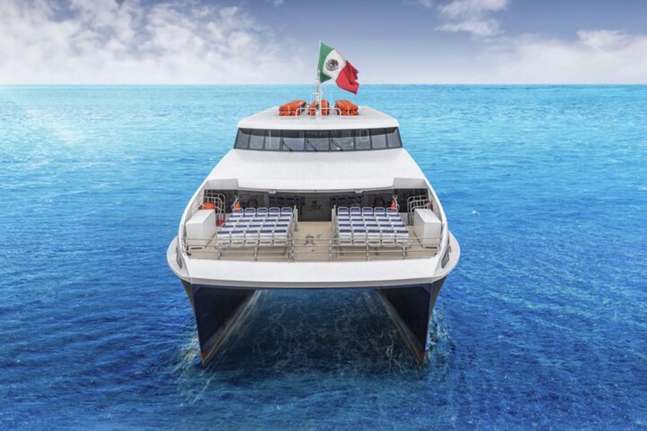 Da Cancun a Isla Mujeres TRAGHETTO di lusso di Xcaret — 5