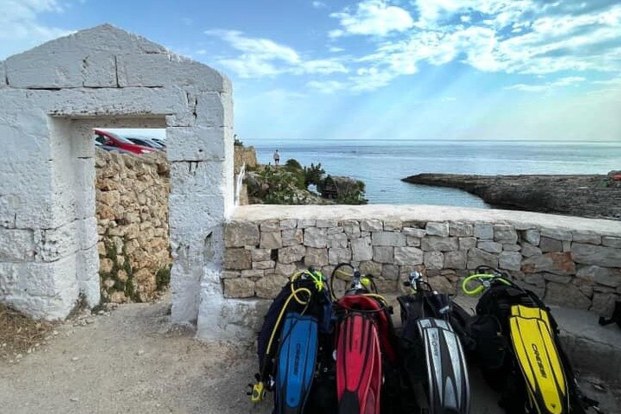 Esperienza Scuba di Battesimo del Mare a Polignano a Mare — 7