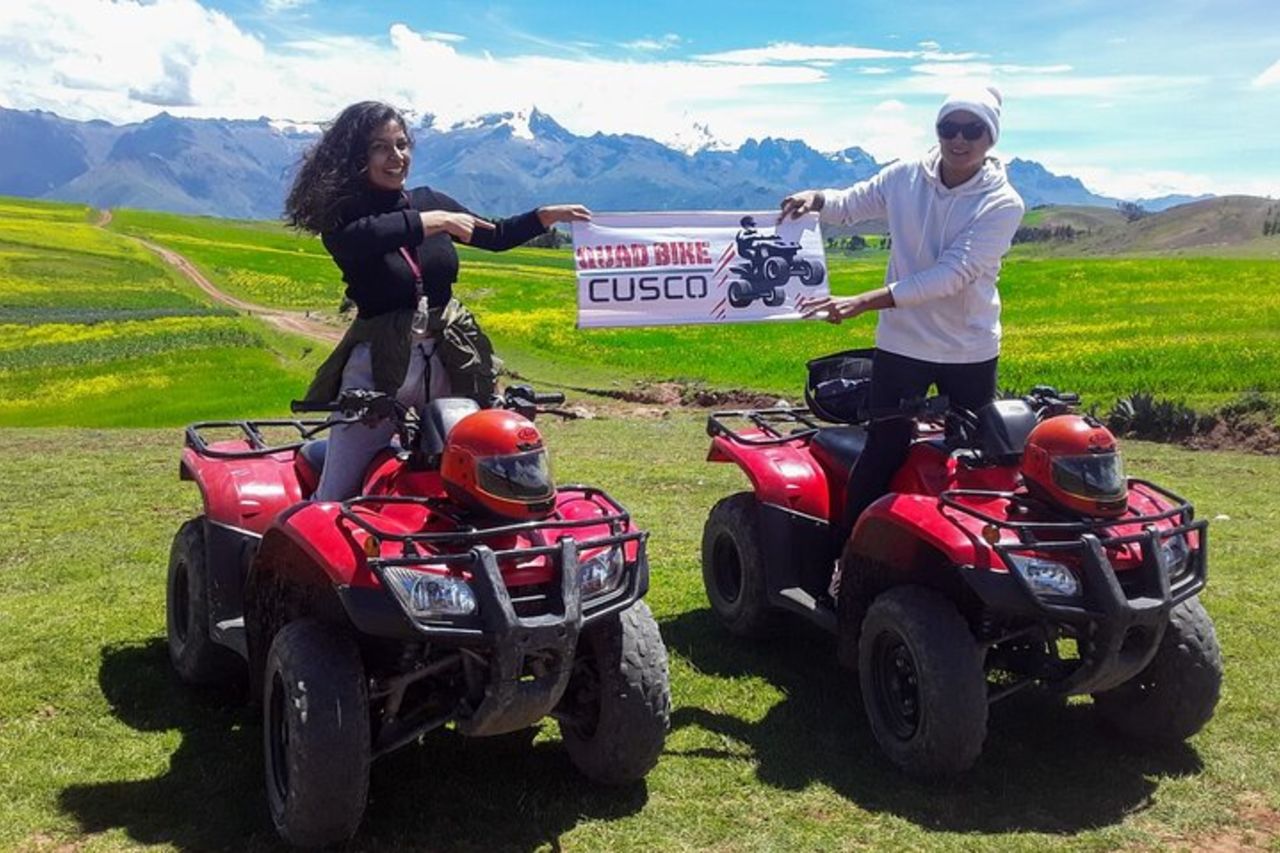 Tour in quad delle miniere di sale di Moray e Maras da Cusco — 6