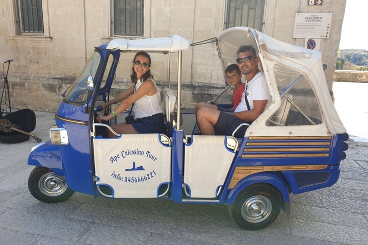 Ape Calessino Tour Matera Lungo