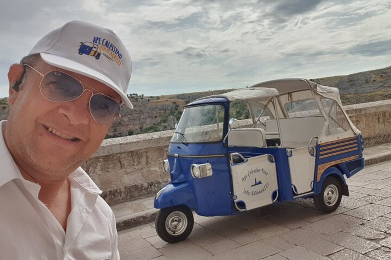 Ape Calessino Tour Matera Lungo — 4