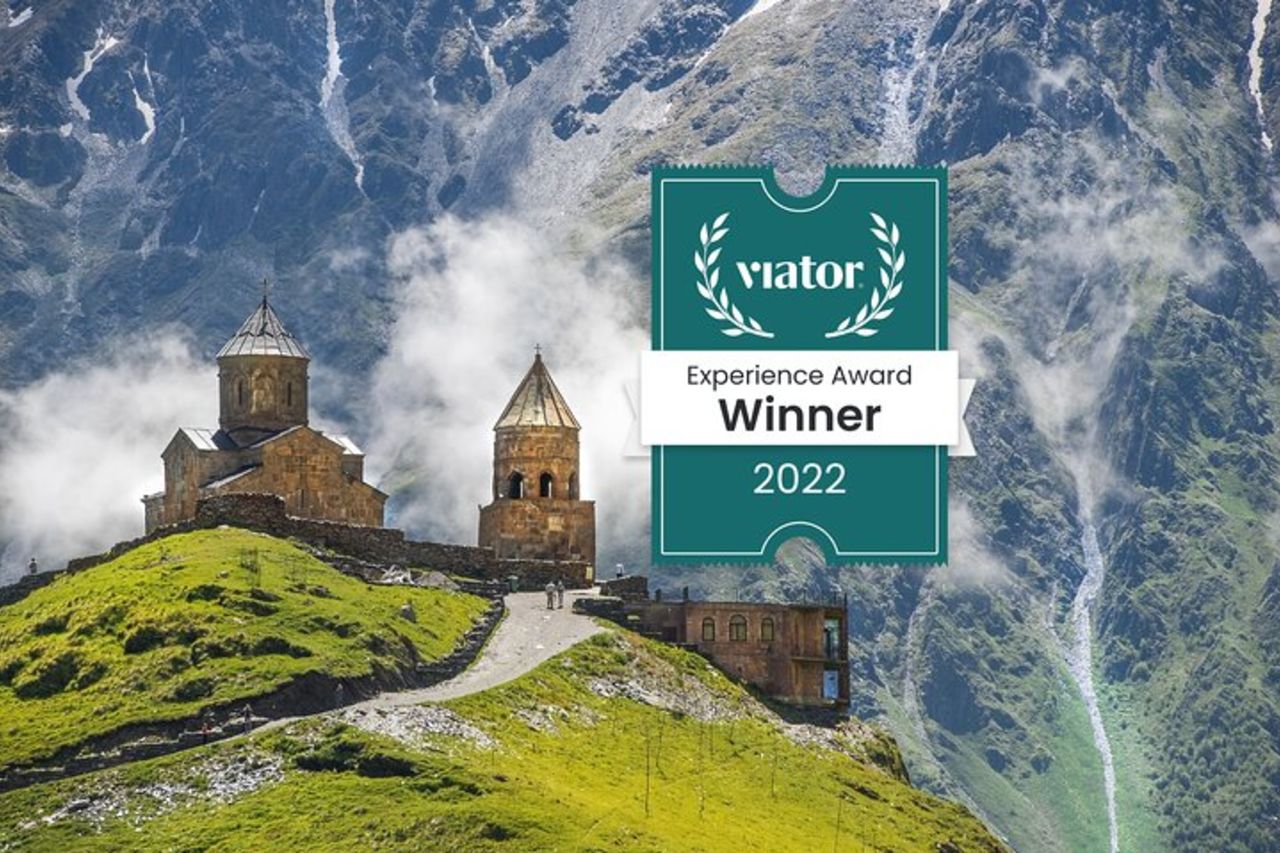 Punti salienti delle montagne del Caucaso-Jinvali, Ananuri, Gudauri, Kazbegi (tour di gruppo)