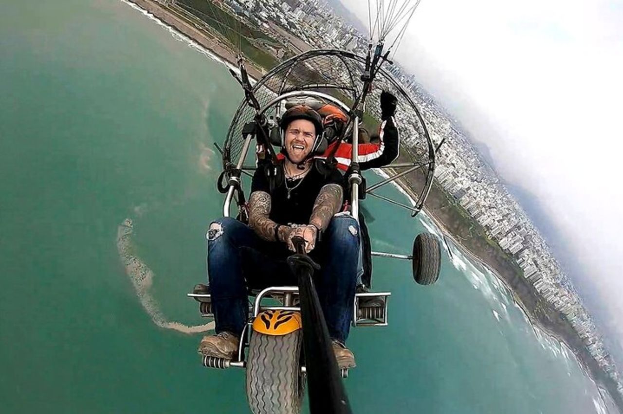 Voli in parapendio motorizzato sulla Costa Verde - Lima — 4
