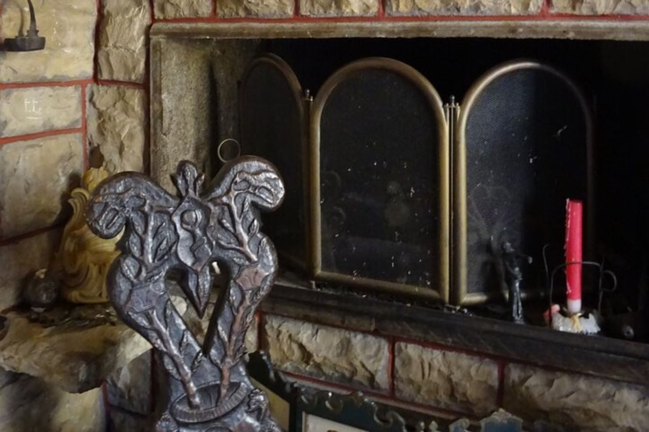 Tour a piedi in un'antica casa torre privata nel centro storico di Bergamo — 8