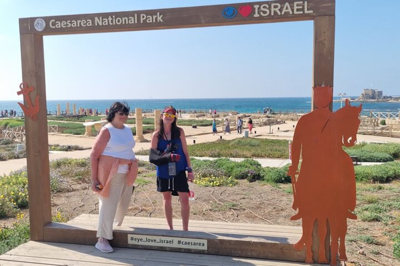 Viaggio privato nella città vecchia di Cesarea e nei giardini Baha'i di Haifa — 7