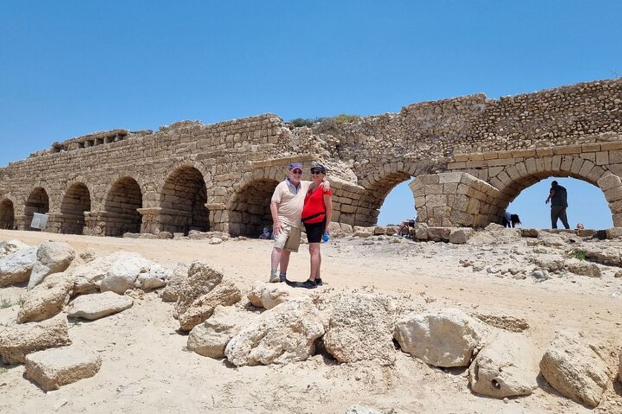 Viaggio privato nella città vecchia di Cesarea e nei giardini Baha'i di Haifa — 8