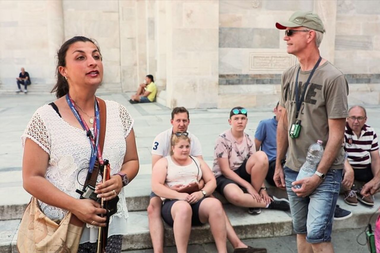 Tour guidato a piedi di Pisa in Piazza Miracoli — 6