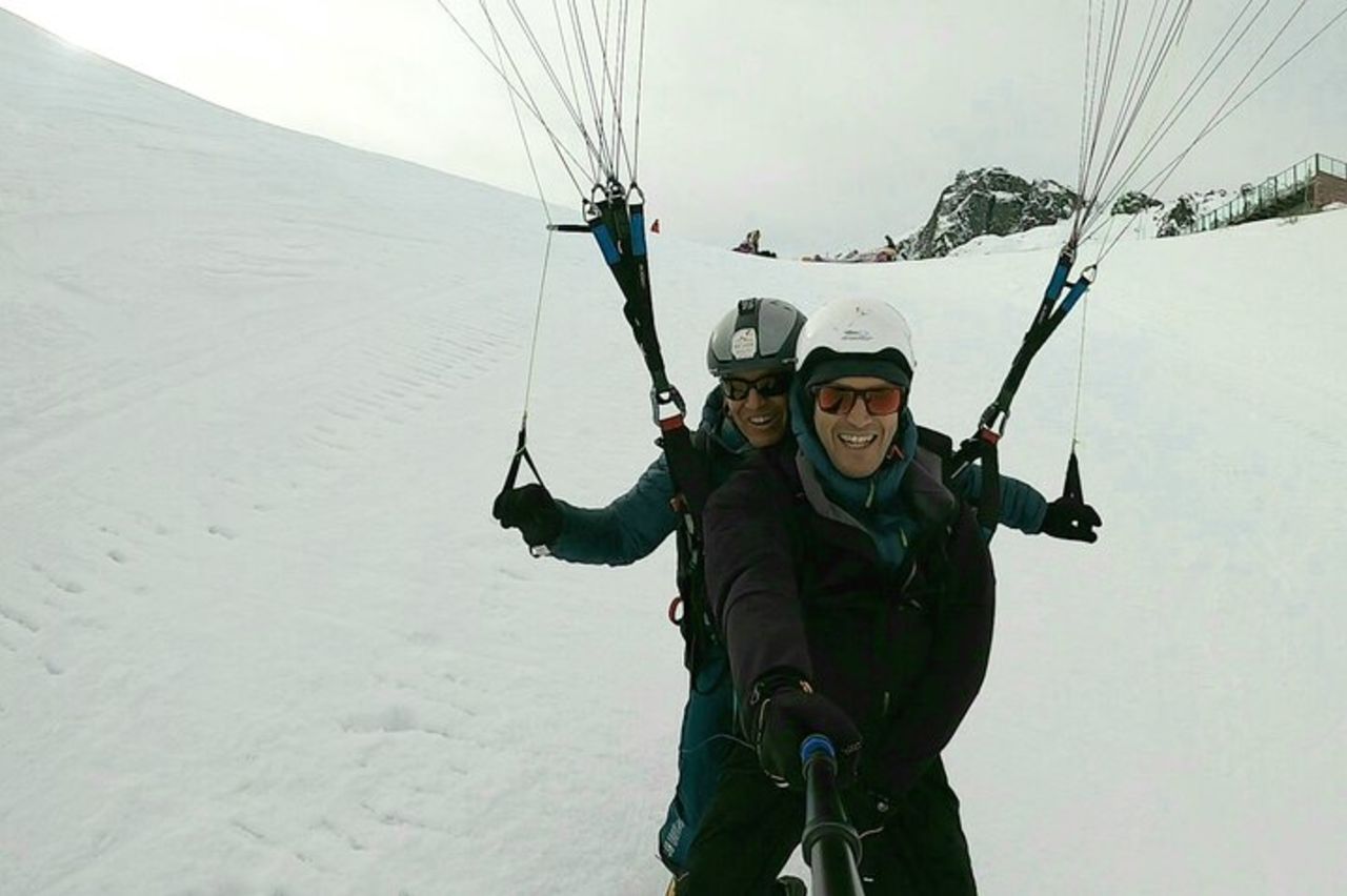 Volo in parapente biplace a Chamonix — 8