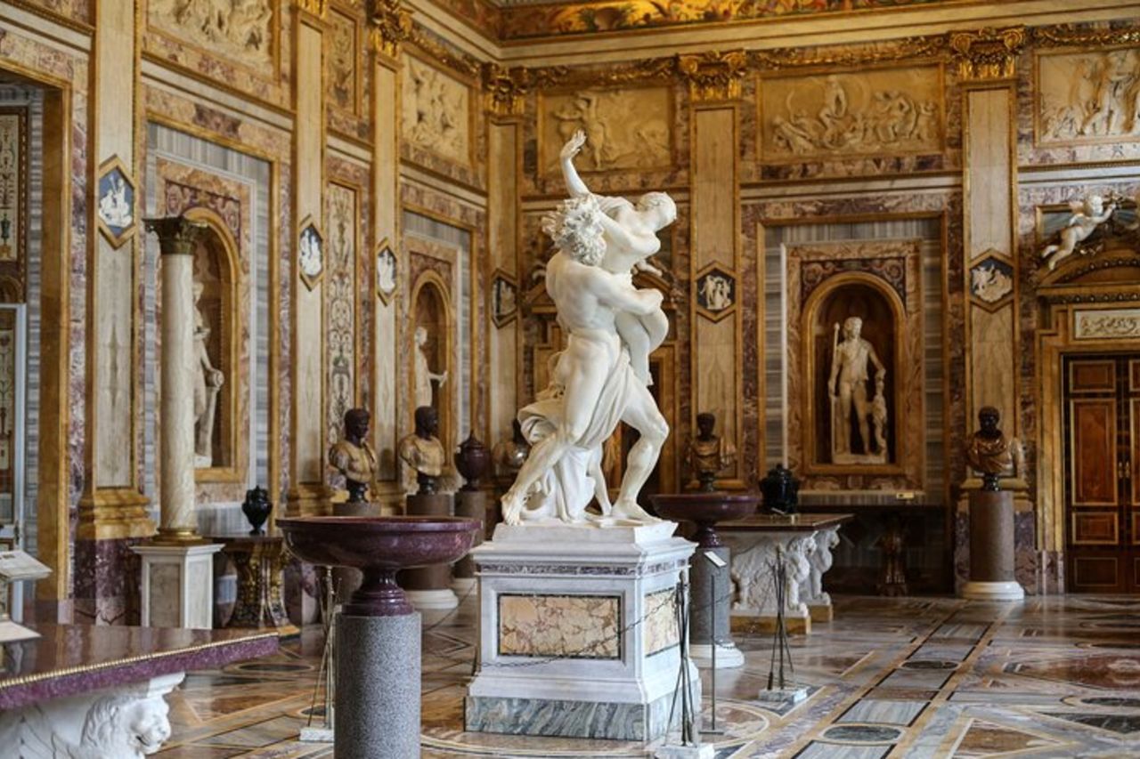 Roma: Visita guidata per piccoli gruppi alla Galleria Borghese e ai Giardini