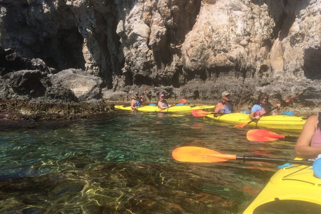 Rodi Sea Kayaking Adventure piccoli gruppi incl. Trasferimento e spuntino — 7