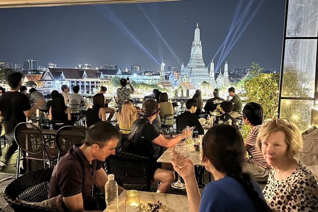 Tour gastronomico di Bangkok Tuk Tuk di notte — 2