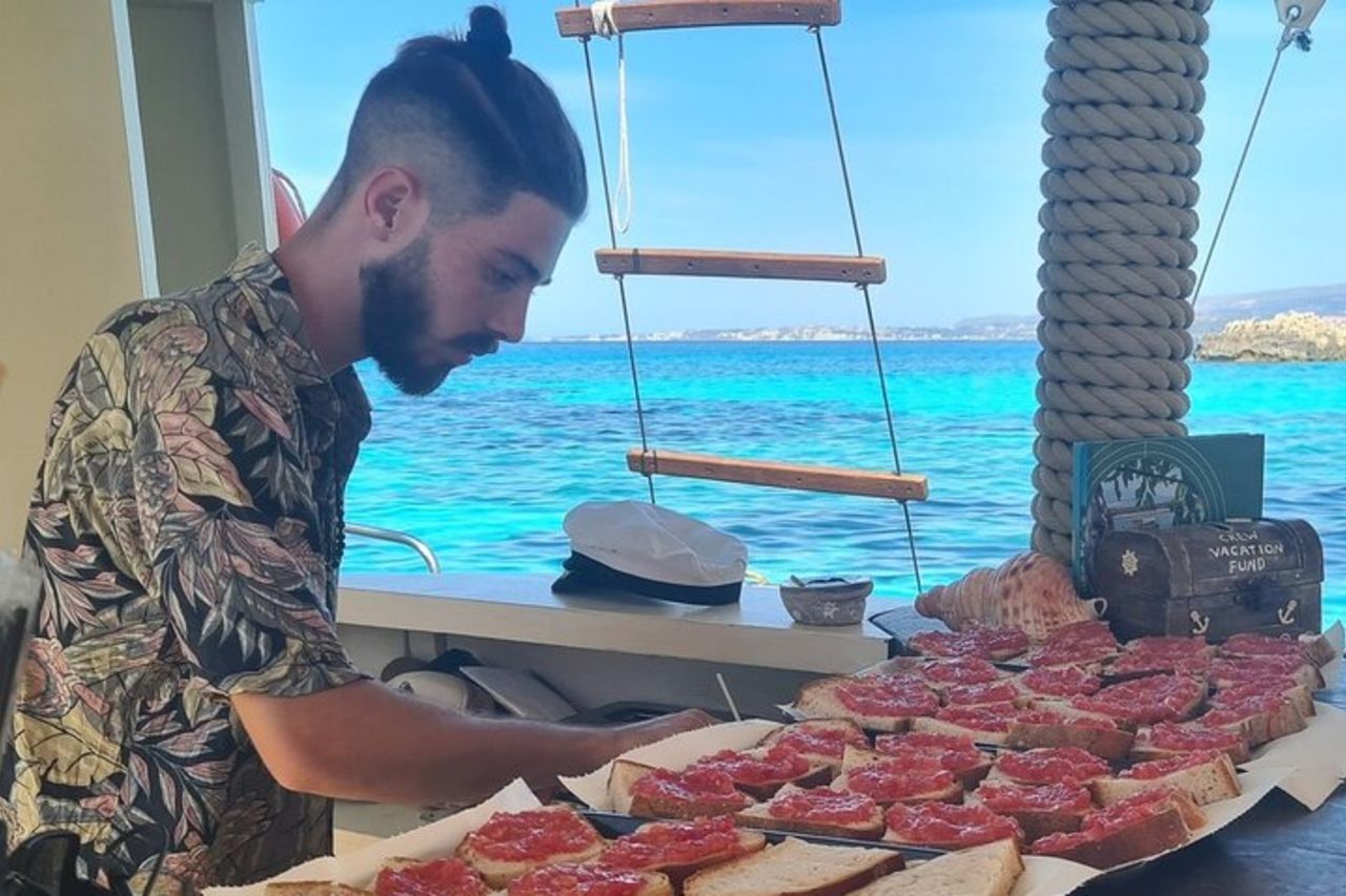 Crociera al tramonto con snack e vino di Argostoli — 7