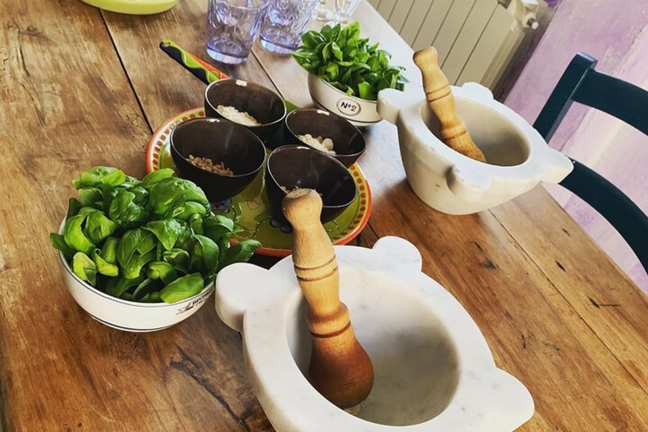 Lezione di pasta, pesto e tiramisù Riomaggiore, Cinque Terre — 2