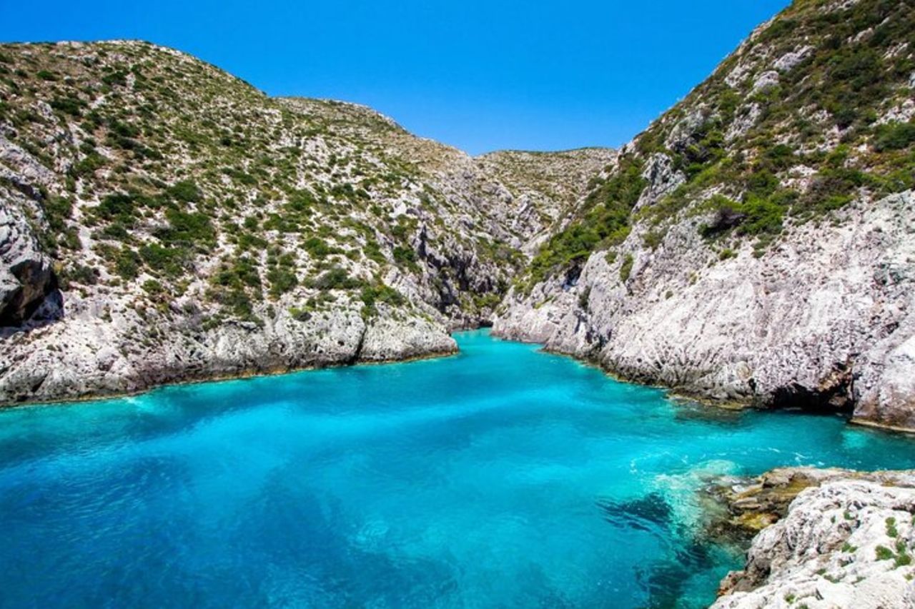 Tour della costa occidentale di Zante e Baia di Navagio — 7