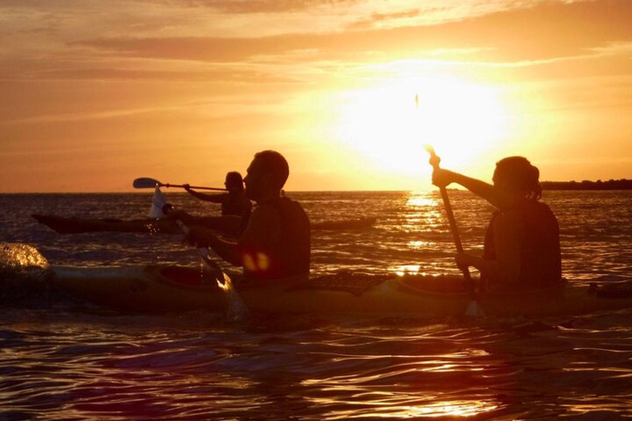 Porto Selvaggio kayak tour + tuffi + bagno nelle sorgenti fredde — 2