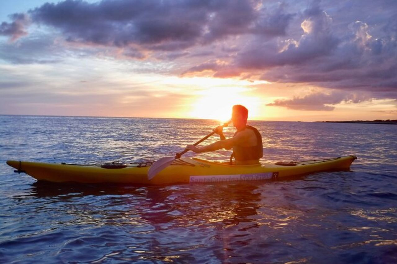 Porto Selvaggio kayak tour + tuffi + bagno nelle sorgenti fredde — 5