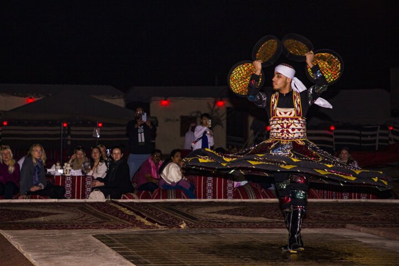 Trekking in cammello al tramonto, Falcon Show e cena barbecue VIP — 5