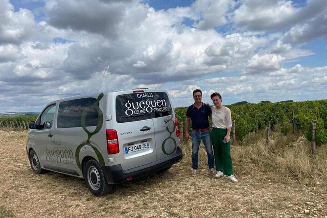 Fuga di vino con degustazione nel vigneto Chablis — 3