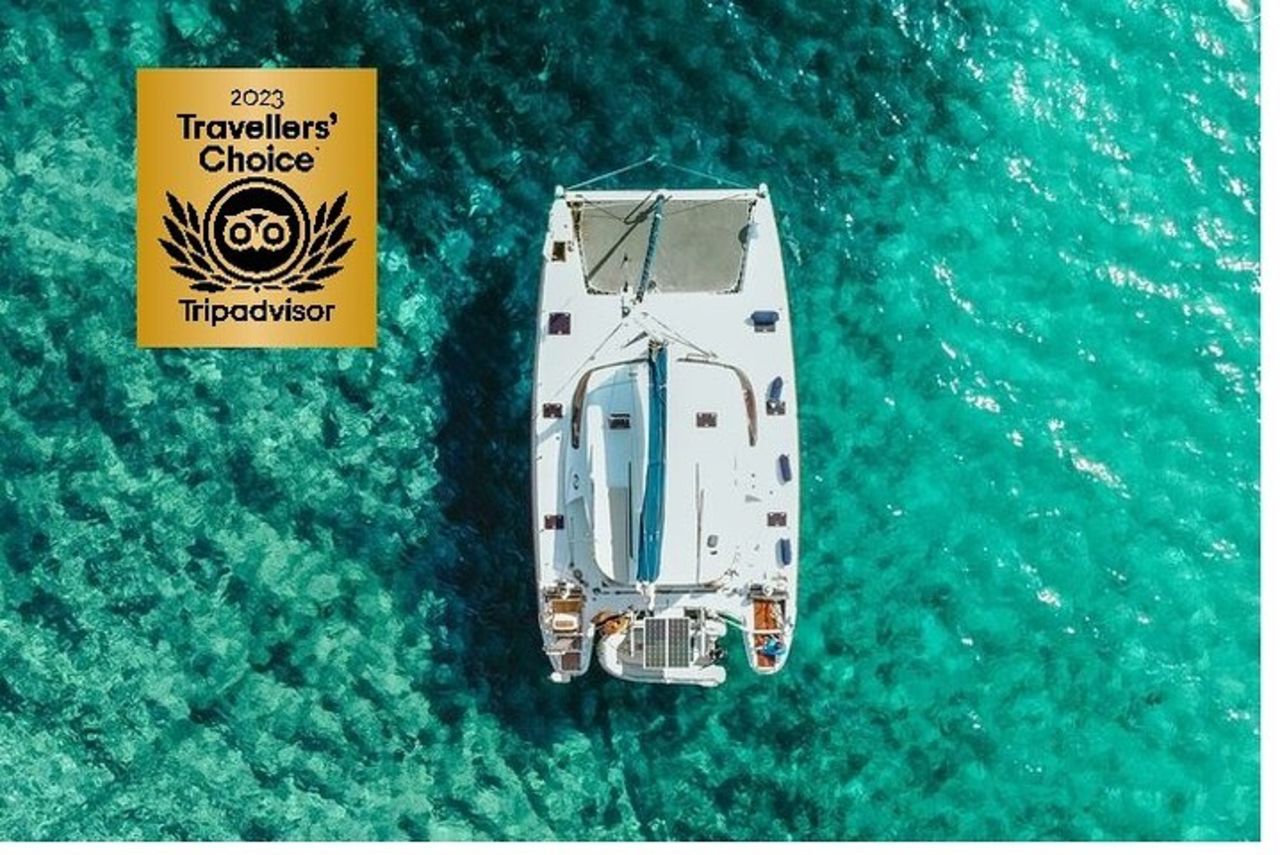 Catamarano Full-Day di Milos e Poliegos con pranzo e barbecue — 4