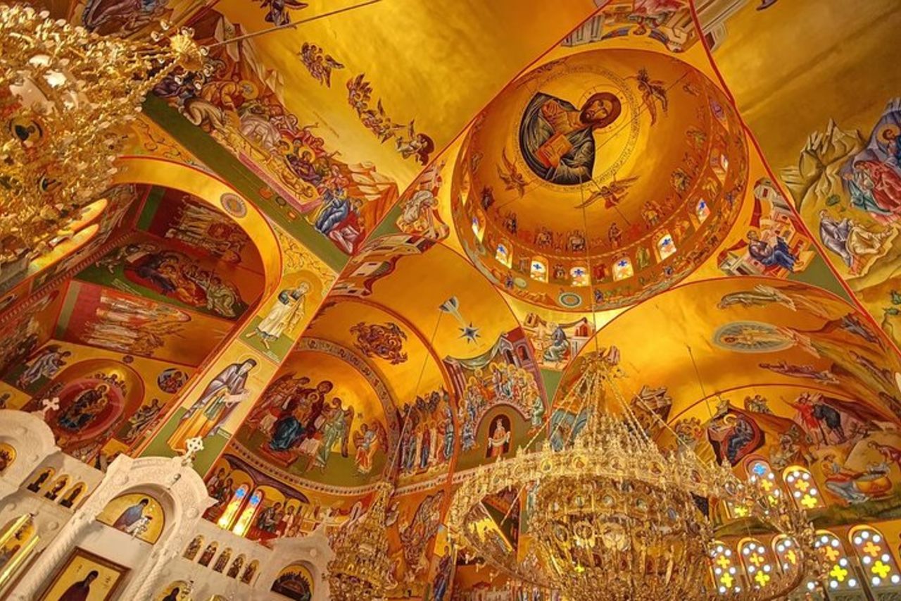 Tour in autobus dell'isola di Cefalonia: degustazione di vini, Melissani e Fiscardo — 9