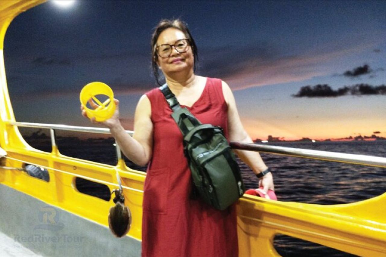 Tour privato del Red River: pesca al calamari al tramonto e notturna — 5