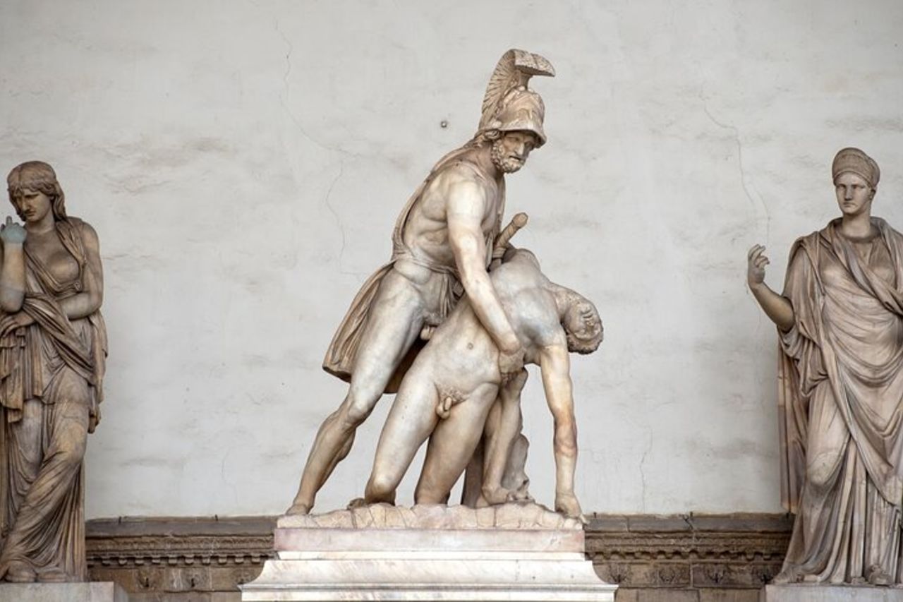 Tour a piedi di Firenze con Accademia, Uffizi e pranzo — 5